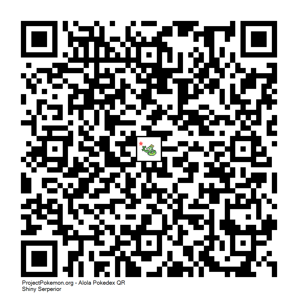 Cdigo QR de Serperior variocolor